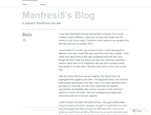 Tablet Screenshot of manfresi5.wordpress.com