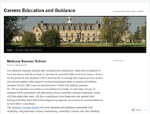 Tablet Screenshot of careersstjames.wordpress.com