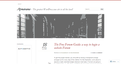 Desktop Screenshot of apnavana.wordpress.com