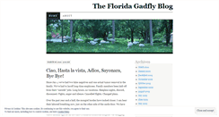 Desktop Screenshot of floridagadfly.wordpress.com