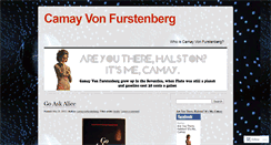 Desktop Screenshot of camayvonfurstenberg.wordpress.com