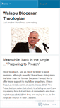 Mobile Screenshot of diocesantheologian.wordpress.com