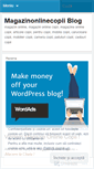 Mobile Screenshot of magazinonlinecopii.wordpress.com