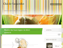 Tablet Screenshot of chadesaquinho.wordpress.com