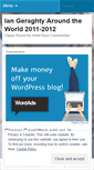 Mobile Screenshot of iangeraghty.wordpress.com