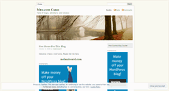 Desktop Screenshot of melaniecard.wordpress.com