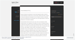 Desktop Screenshot of hgta.wordpress.com