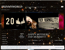 Tablet Screenshot of irunmyworld.wordpress.com