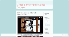 Desktop Screenshot of gracesangiorgio.wordpress.com