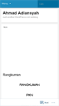 Mobile Screenshot of ahmadadiansyah.wordpress.com