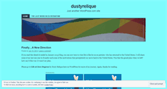 Desktop Screenshot of dustyrelique.wordpress.com