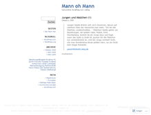 Tablet Screenshot of mehrmann.wordpress.com