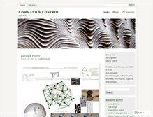 Tablet Screenshot of commandcontrol.wordpress.com