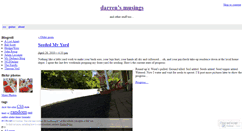Desktop Screenshot of jdarren.wordpress.com