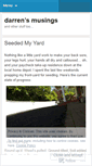 Mobile Screenshot of jdarren.wordpress.com