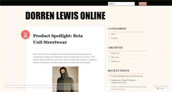 Desktop Screenshot of dorrenlewisonline.wordpress.com