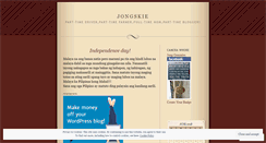Desktop Screenshot of jongskie721.wordpress.com