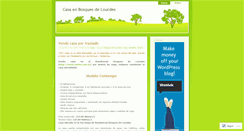 Desktop Screenshot of bosquesdelourdes.wordpress.com