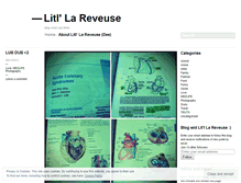 Tablet Screenshot of littlelareveuse.wordpress.com