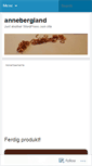 Mobile Screenshot of annebergland.wordpress.com