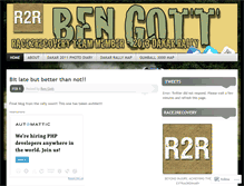 Tablet Screenshot of benmgott.wordpress.com