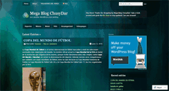 Desktop Screenshot of chusydar.wordpress.com