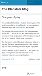 Mobile Screenshot of clanslots.wordpress.com