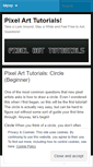 Mobile Screenshot of pixeltuts.wordpress.com