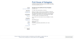 Desktop Screenshot of plaihouseofdelegates.wordpress.com