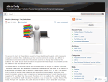 Tablet Screenshot of aliciadeily.wordpress.com