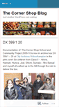Mobile Screenshot of cornershop2009.wordpress.com