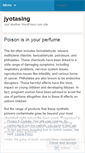 Mobile Screenshot of jyotasing.wordpress.com