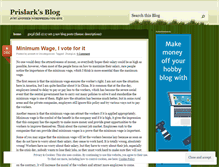 Tablet Screenshot of prislark.wordpress.com