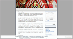 Desktop Screenshot of foradejoc.wordpress.com