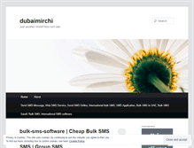 Tablet Screenshot of dubaimirchi.wordpress.com