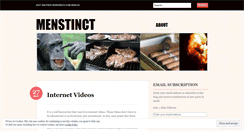 Desktop Screenshot of menstinct.wordpress.com