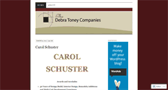 Desktop Screenshot of debratoneycompanies.wordpress.com