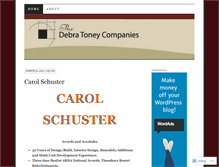 Tablet Screenshot of debratoneycompanies.wordpress.com