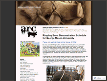 Tablet Screenshot of animalrightscollective.wordpress.com