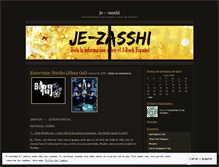 Tablet Screenshot of jezasshi.wordpress.com