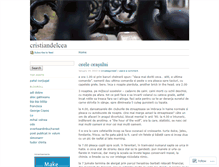 Tablet Screenshot of cristiandelcea.wordpress.com