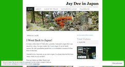 Desktop Screenshot of jaydeejapan.wordpress.com