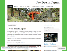 Tablet Screenshot of jaydeejapan.wordpress.com