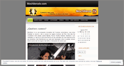 Desktop Screenshot of mochilerotv.wordpress.com