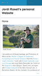 Mobile Screenshot of jordirosell.wordpress.com