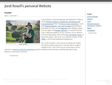 Tablet Screenshot of jordirosell.wordpress.com