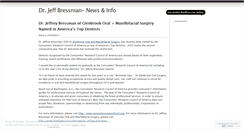 Desktop Screenshot of jeffbressman.wordpress.com