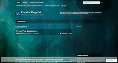 Desktop Screenshot of freakyboutiki.wordpress.com