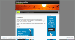 Desktop Screenshot of klowry.wordpress.com