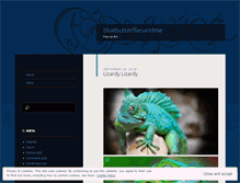 Tablet Screenshot of bluebutterfliesandme.wordpress.com